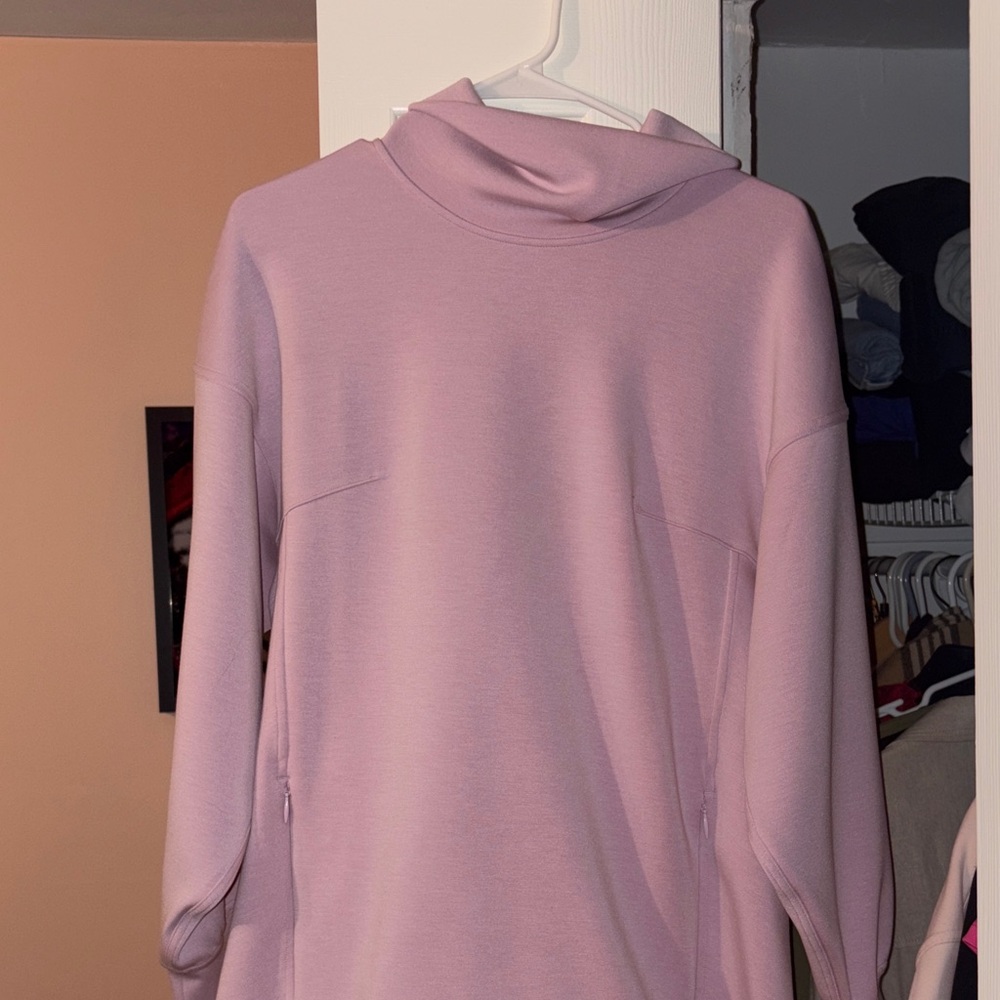 lululemon athletica Soft Mauve Cowl Neck Sweater